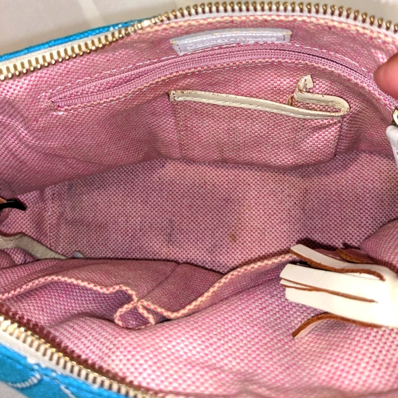 Dooney & Bourke Signature Monogram Mini Bucket Bag - Picture 5 of 13